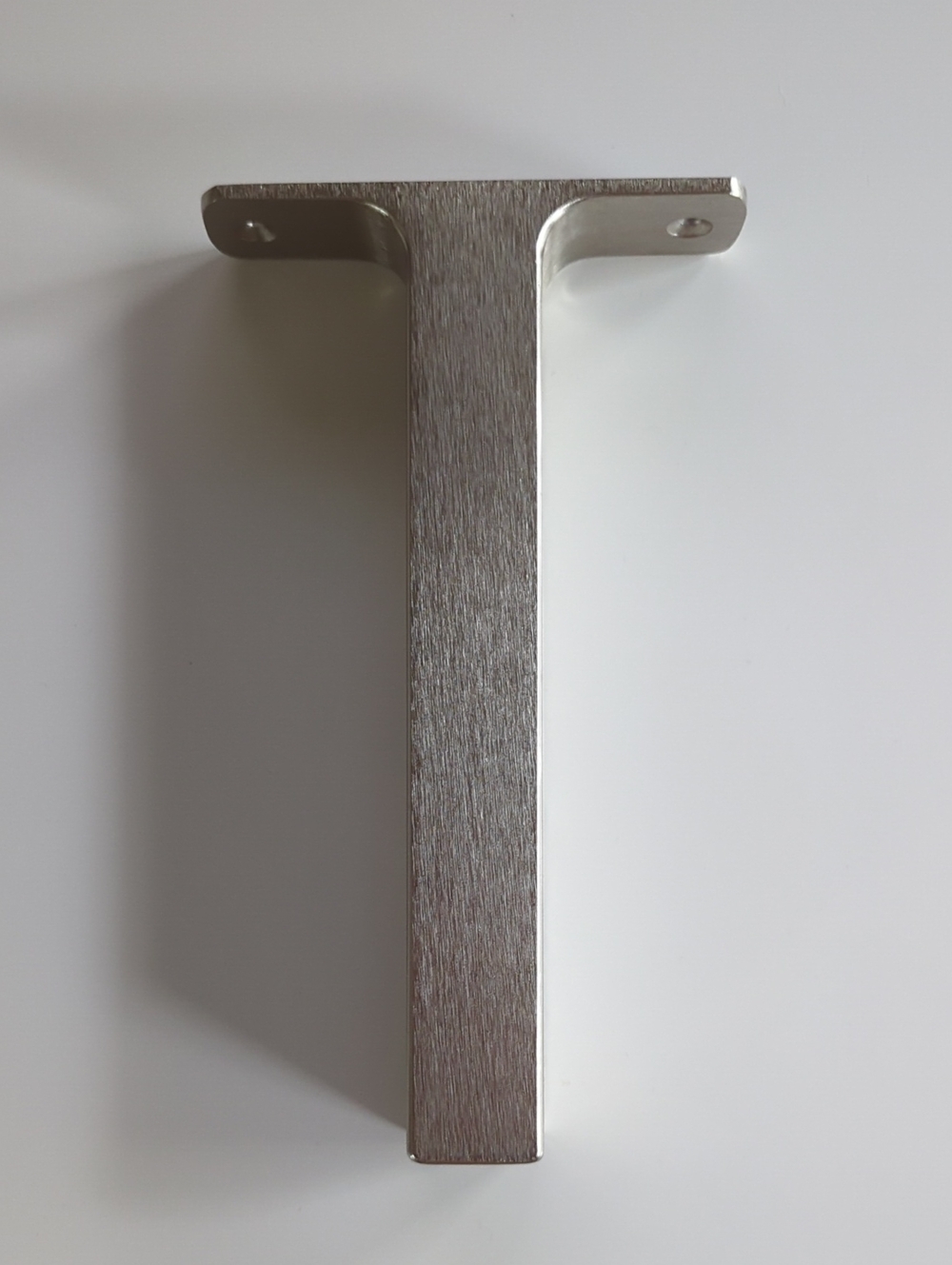 IKEA- Granhult: 1 Brushed Metal Silver Shelf Bracket -7-3/4"x4- 3/4".